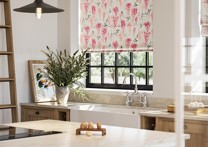 Wisteria Silk, Petal - Twist&Fit Roman Blind - Image 5